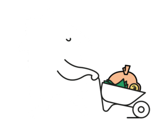 Illustratie Kruiwagen